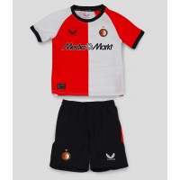 Feyenoord Heimtrikotsatz Kinder 2024-25 Kurzarm (+ Kurze Hosen)